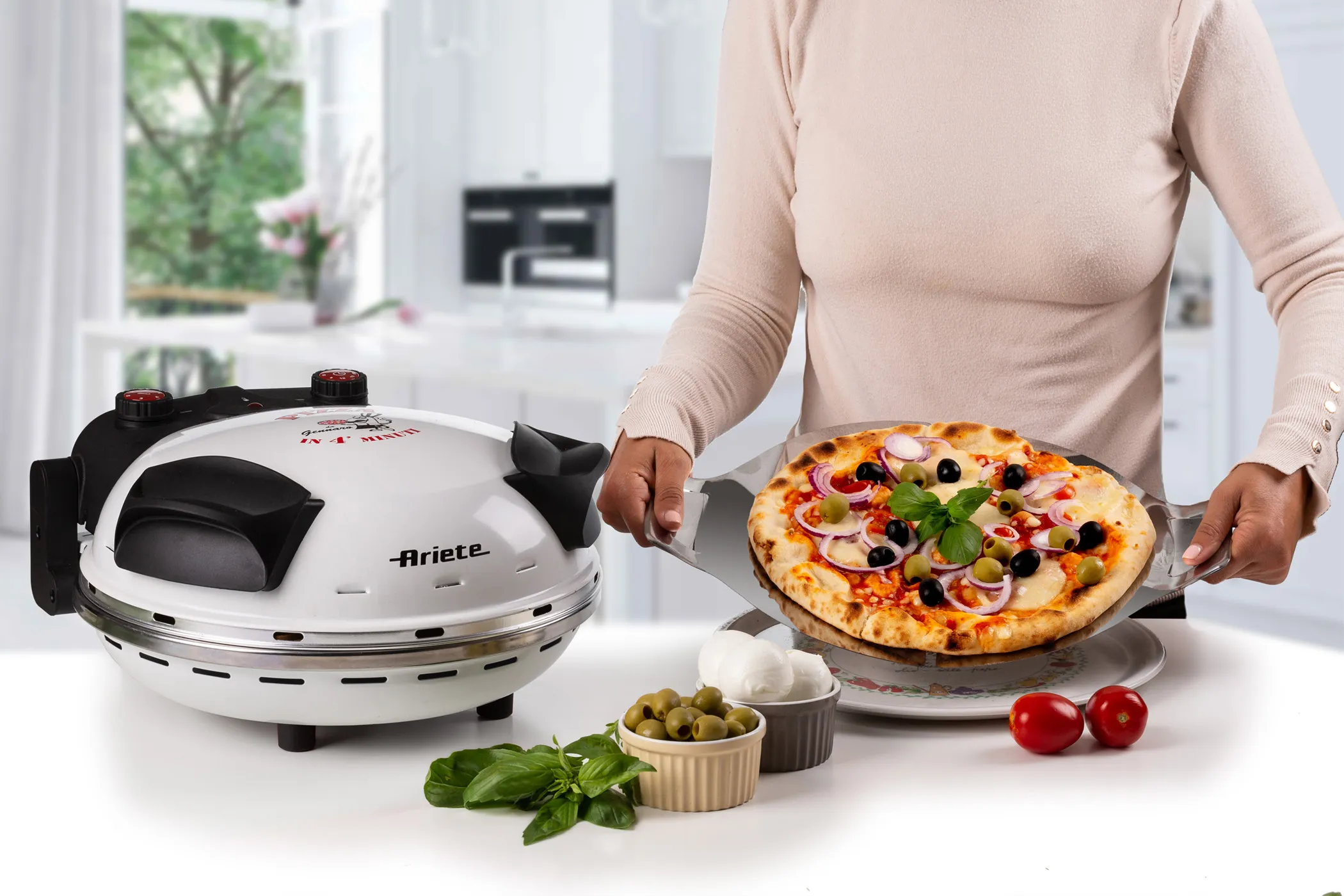 pekač pizze ariete mod. 918 - bijeli - slika 4