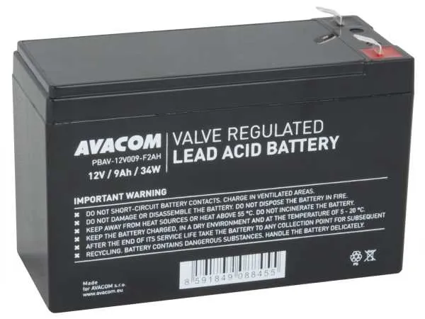 Avacom UPS baterija 12V 9Ah F2 HighRate - Karlovac