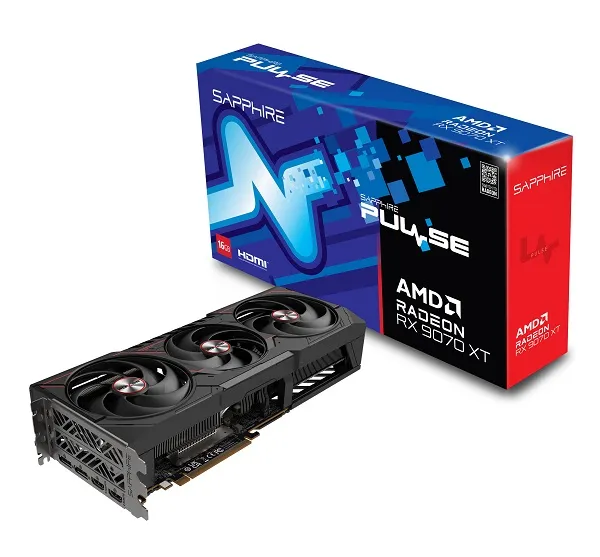 Sapphire Pulse RX 9070XT Gaming, 16GB - Karlovac