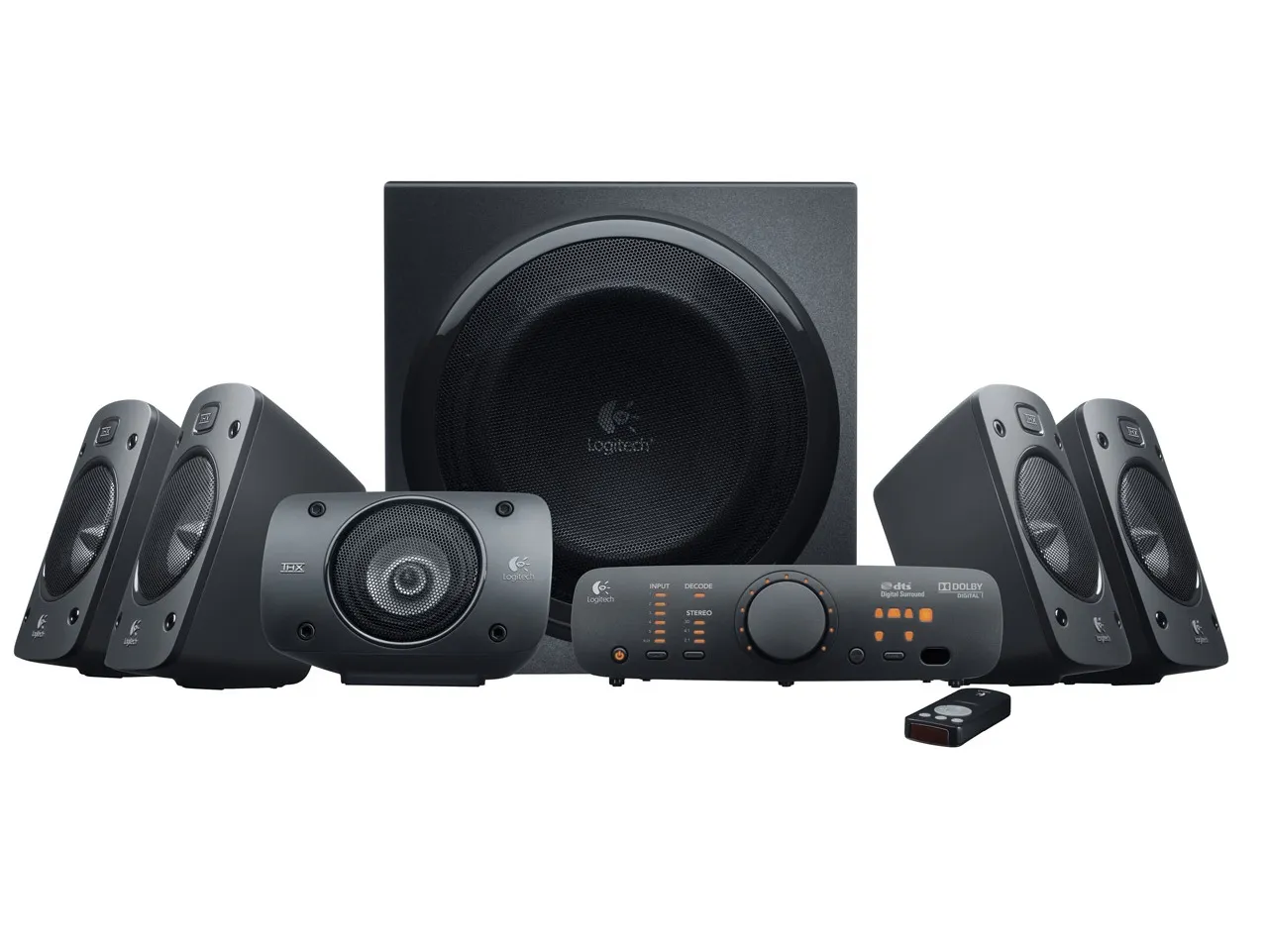 zvučnik logitech z906 5.1 - slika 2