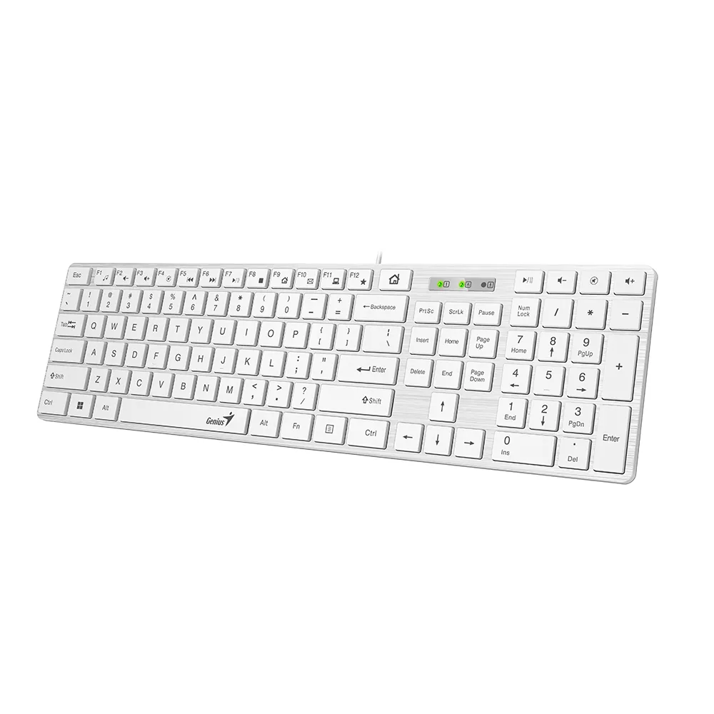 Genius SlimStar 126, tipkovnica, USB, bijela - Karlovac