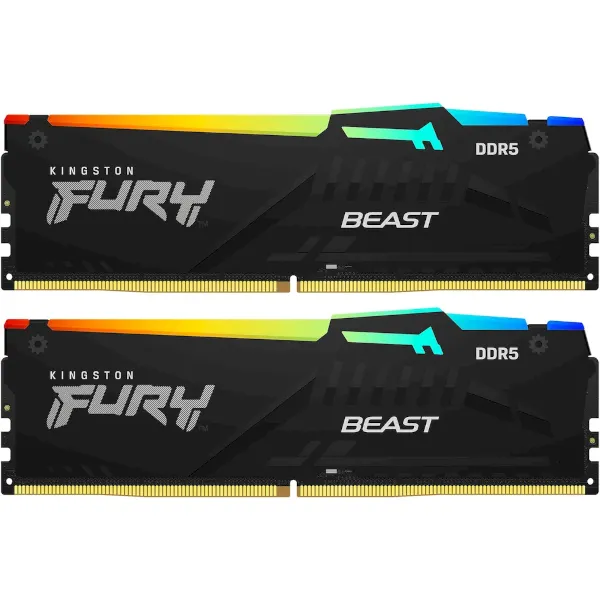 ddr5 32gb(2x16) 6000mhz fury beast rgb - slika 2