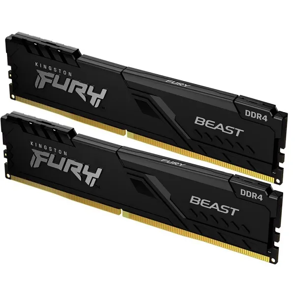 mem ddr4 32gb (2x16) 3200mhz kin fury beast - slika 2