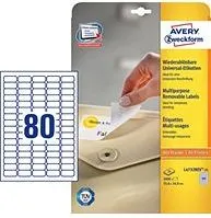 Etiketa laser/inkjet/copy odljepljiva bijela 35,6x16,9 Zweckform L4732 25/1 - Karlovac
