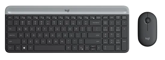 tipkovnica logitech mk470 wireless desktop (tipkovnica+miš) graphite - slika 3