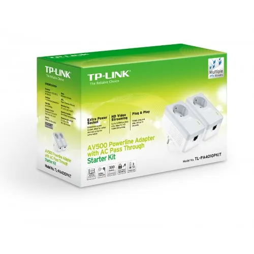 powerline tp-link tl-pa4010p kit,600mbps - slika 2