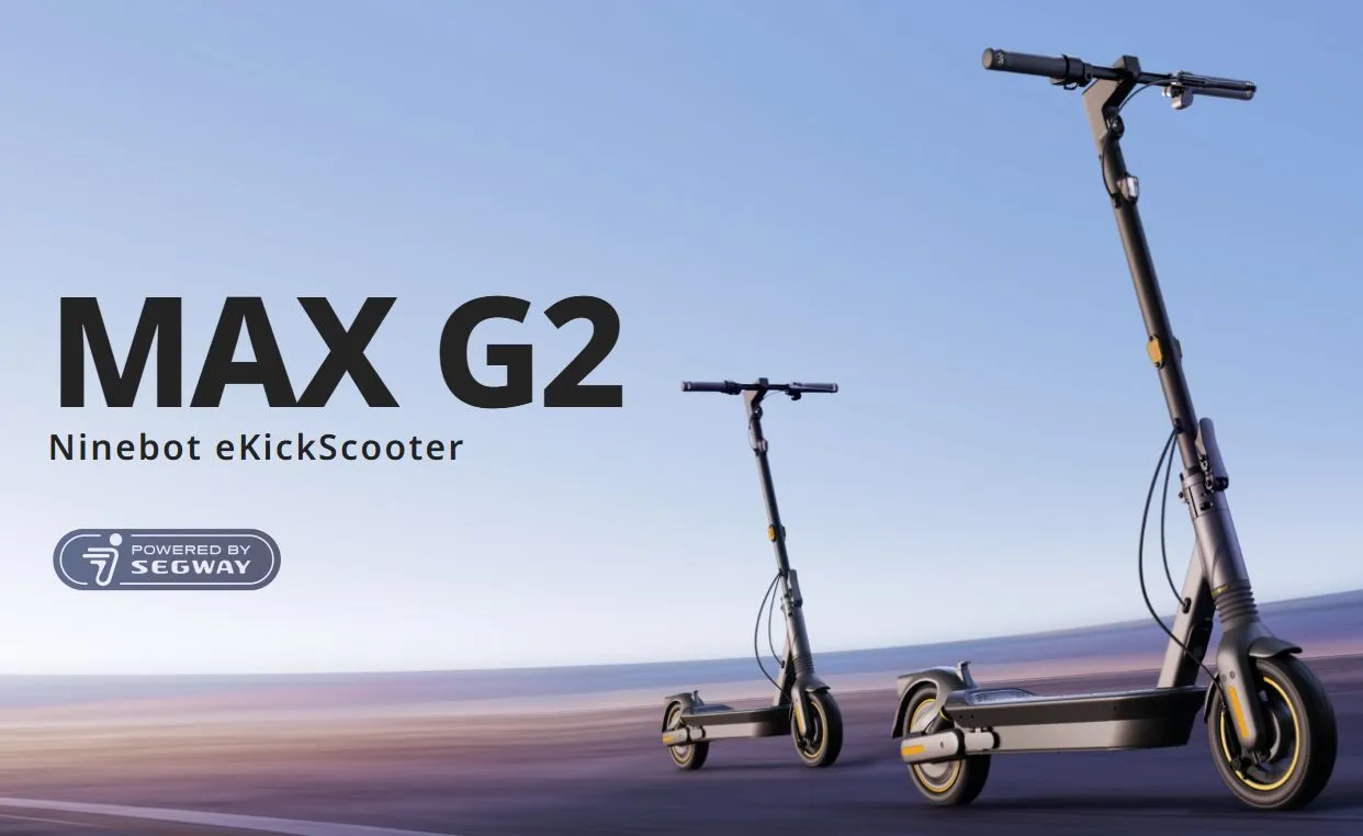 romobil električni segway kickscooter max g2e - slika 13