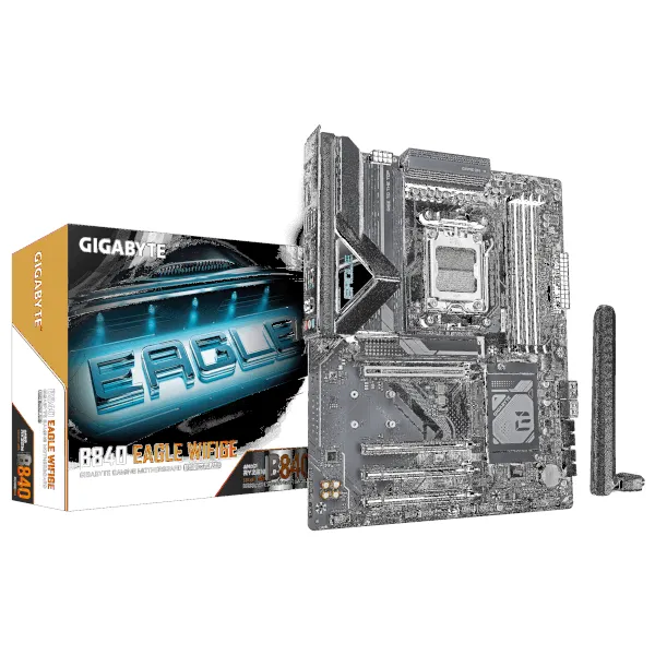 Gigabyte B840 Eagle WF6E, DDR5, LGA1851 - Karlovac