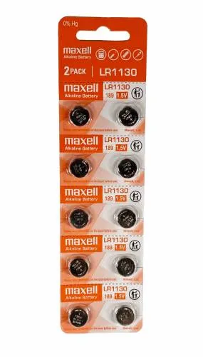 Maxell alk. dugm. baterija LR1130,10kom, 5x2 - Karlovac