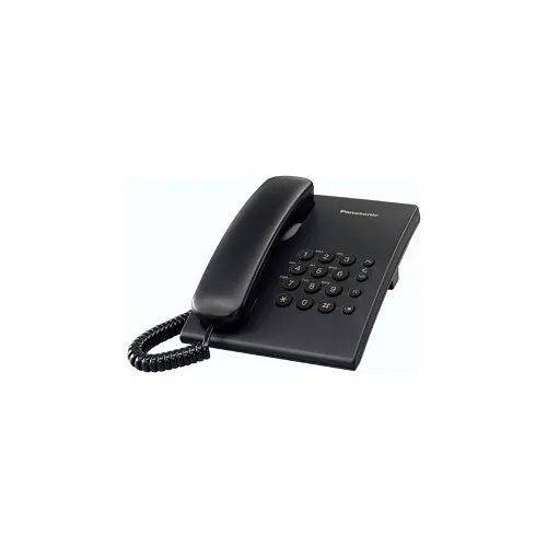 panasonic telefon stolni kx-ts500fxb crni - slika 4