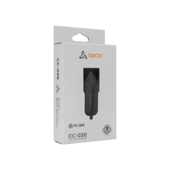 auto punjač sbox cc-038 38w - slika 4