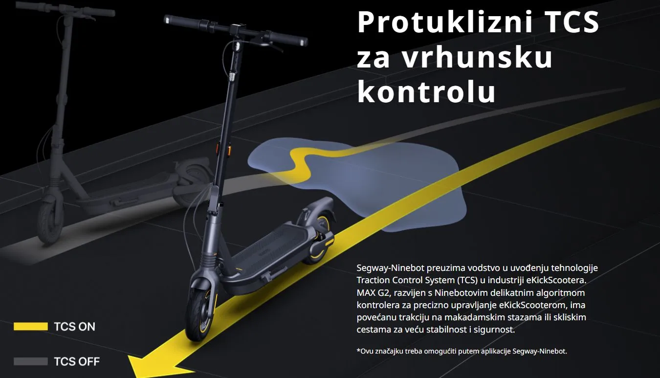 romobil električni segway kickscooter max g2e - slika 14