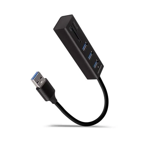 usb hub axagon hma-cr3a 3x usb-a + sd/microsd, 20cm - slika 2