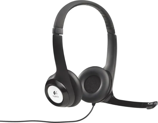 slušalice+mikrofon logitech h390 usb - crne - slika 2
