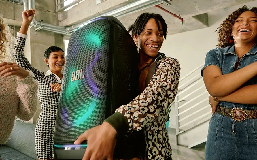 zvučnik jbl partybox 320, bluetooth, light show, black - slika 3