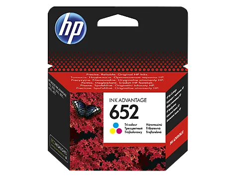tinta hp f6v24ae tri-color no.652 (mmg) - slika 2
