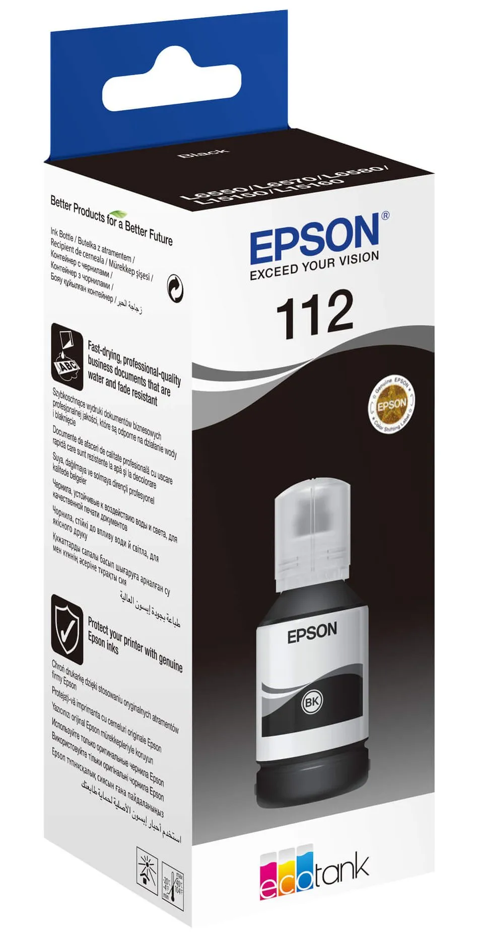 tinta epson ecotank 112 black - slika 2