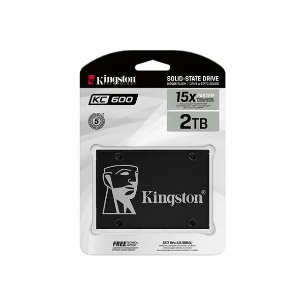 ssd 2tb kingston kc600 2.5" sata 3 - slika 2
