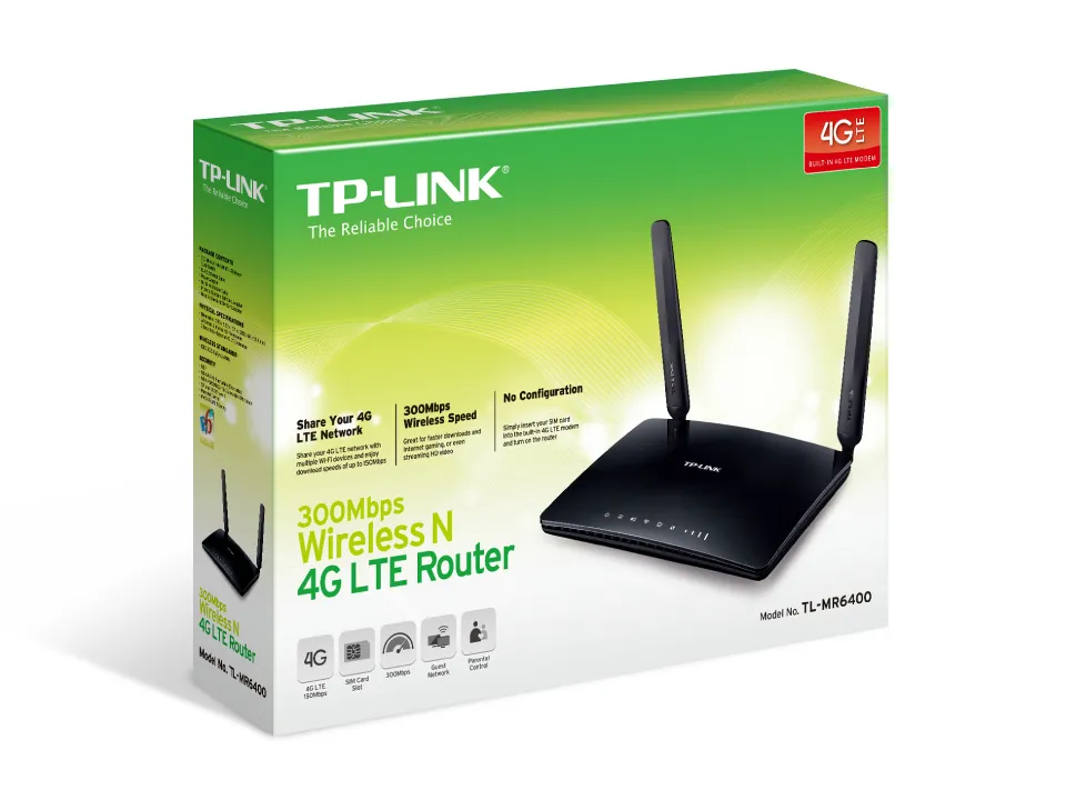 Router TP-Link TL-MR6400 4G LTE, wireless N - Karlovac