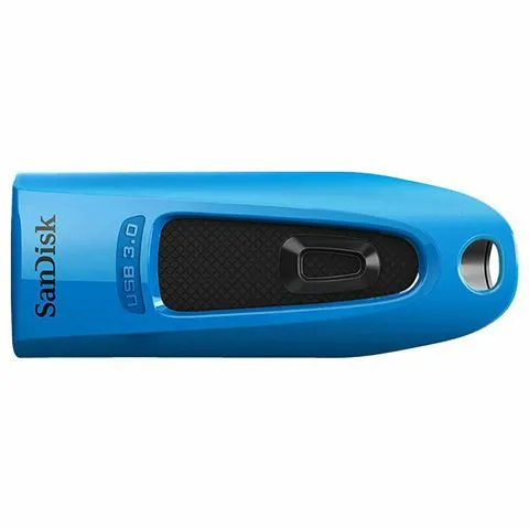 usb 3.0 flash drive 32gb sandisk ultra cruzer - blue - slika 2