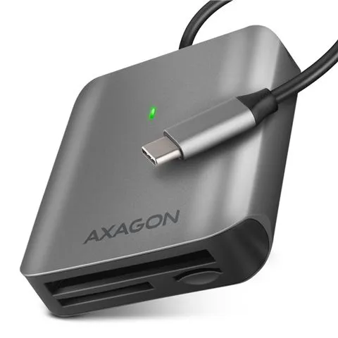 čitač pametnih kartica axagon cre-s3c superspeed usb-c uhs-ii reader - slika 2