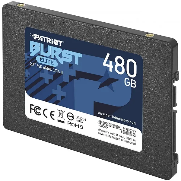 Patriot SSD Burst Elite R450/W320, 480GB, 7mm,2.5" - Karlovac