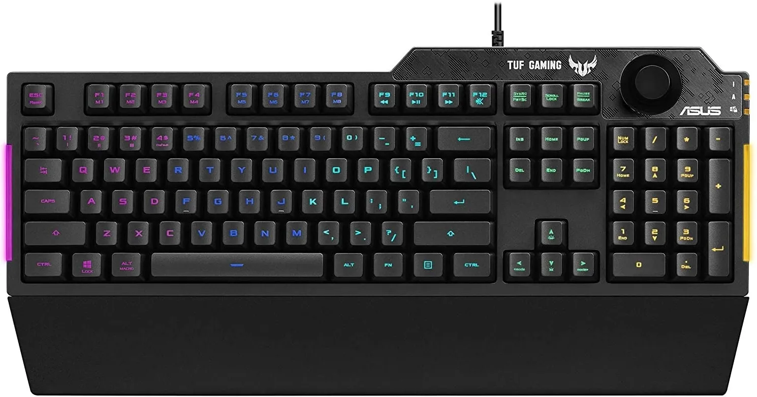 kb as tuf gaming k1, membrane, us - slika 4