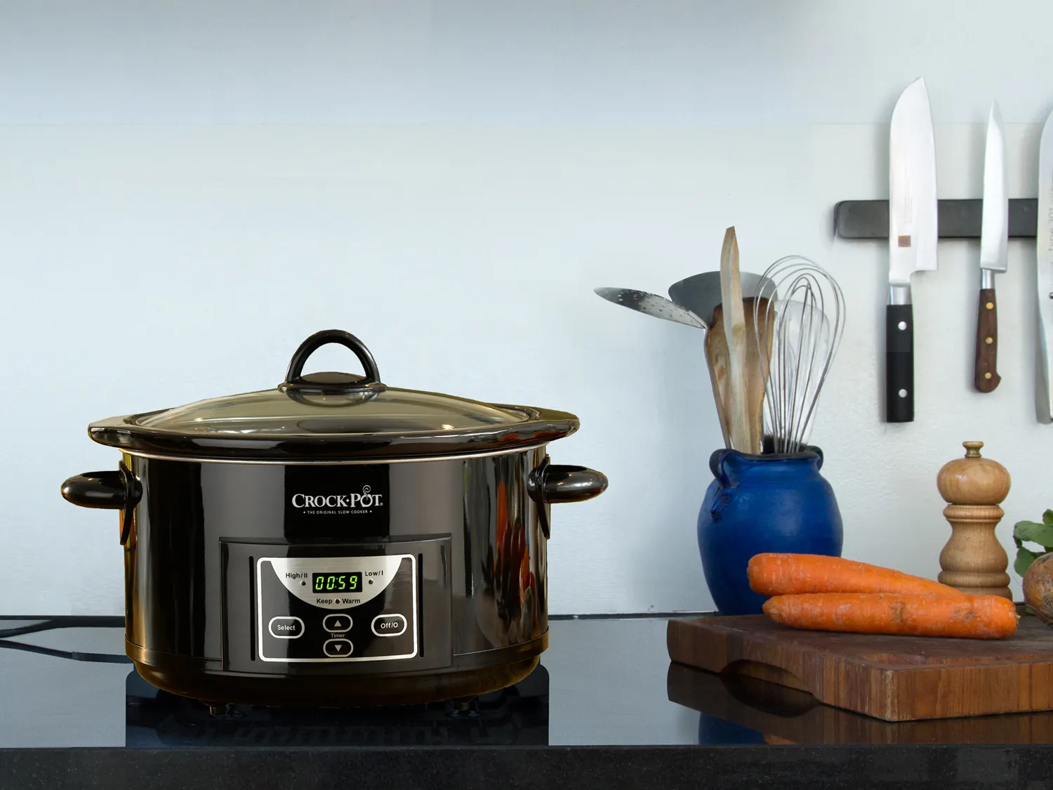 aparat za sporo kuhanje crockpot 4,7l - digitalni, crni - slika 4