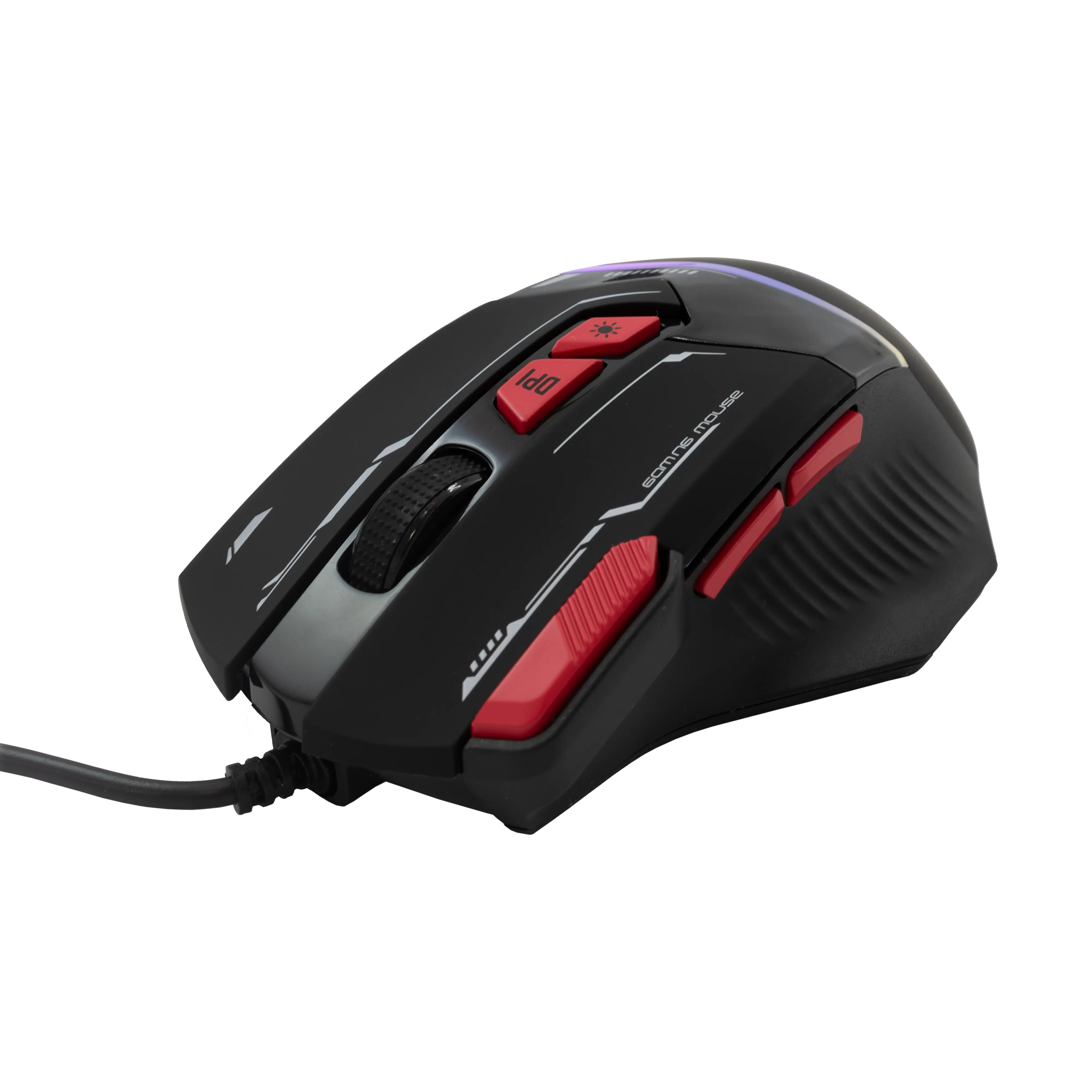 miš baracuda bgm-047 manta crni / 12.800 dpi - slika 9