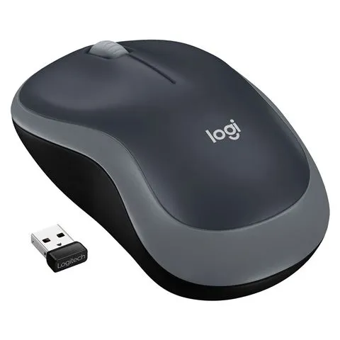 miš bežični logitech m185 grey - slika 2