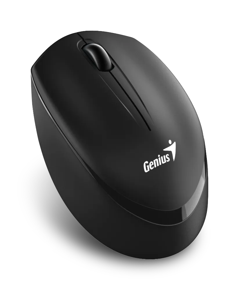 genius nx-7009, bežični miš, crni - slika 1