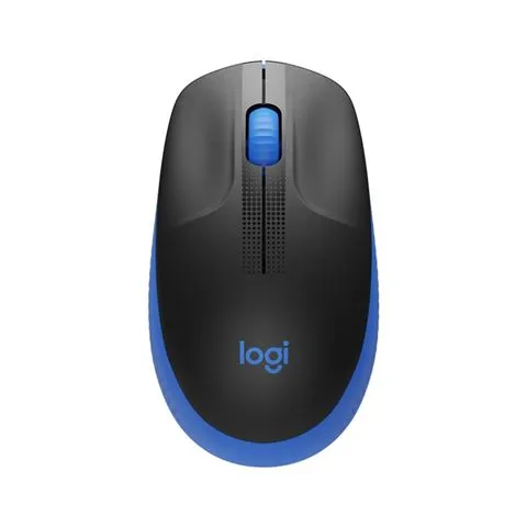miš logitech m190 wireless - plavi - slika 3