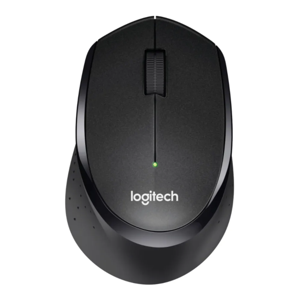 miš logitech m330 wireless silent plus - black - slika 2