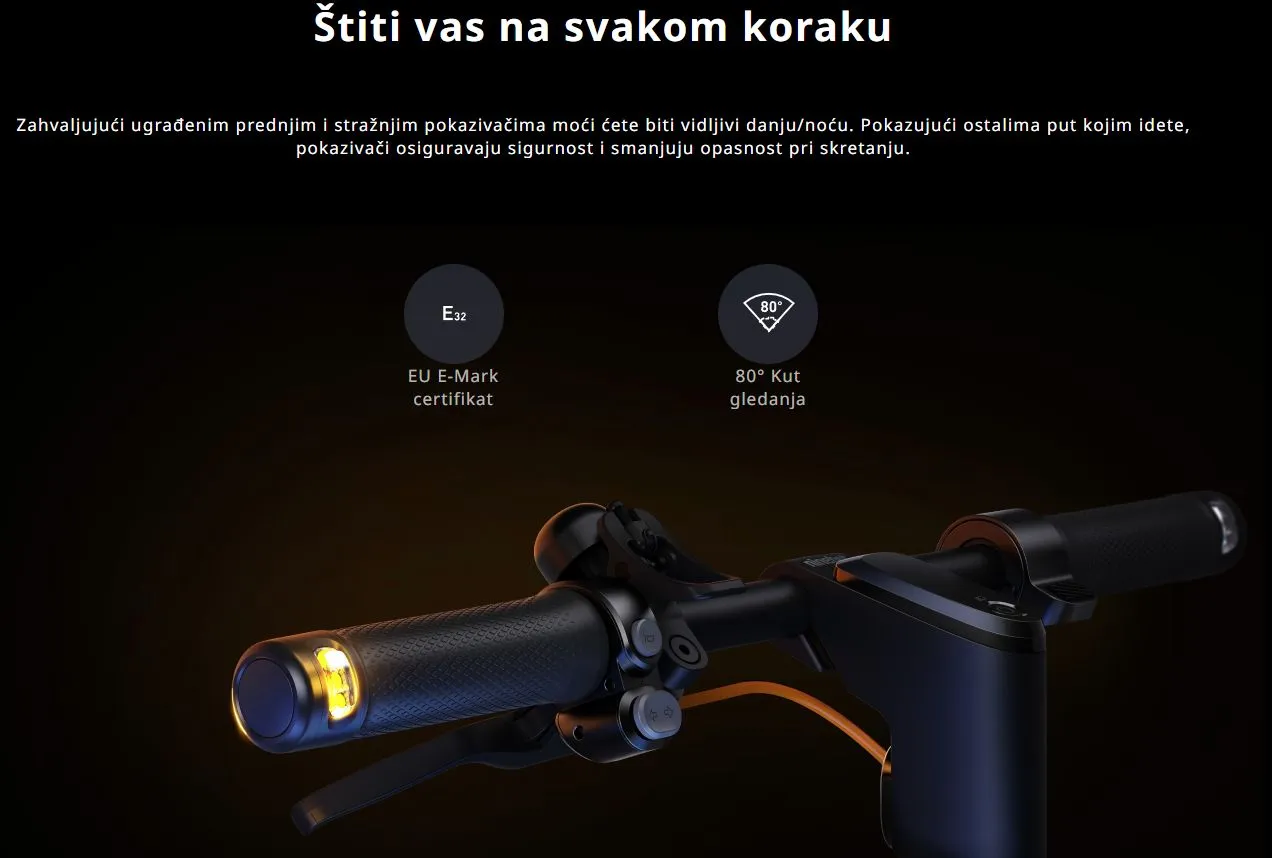 romobil električni segway kickscooter f2 plus e - slika 6