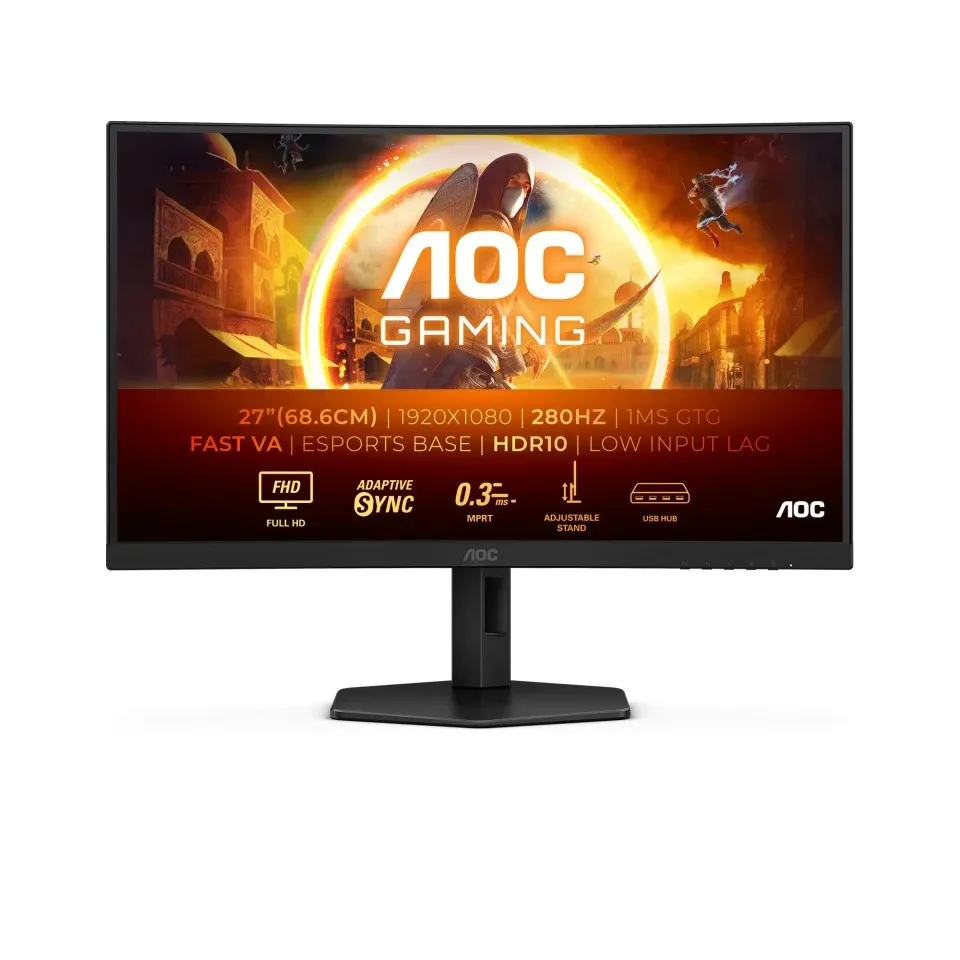 aoc 27g4xe 27", dp, 2xhdmi, 280hz, 1ms - slika 2