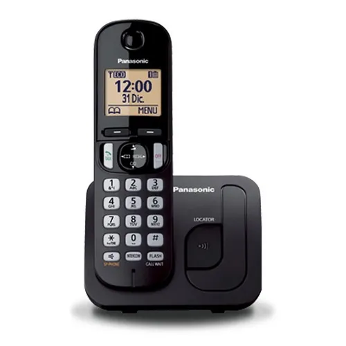 panasonic telefon bežični kx-tgc210fxb crni - slika 3