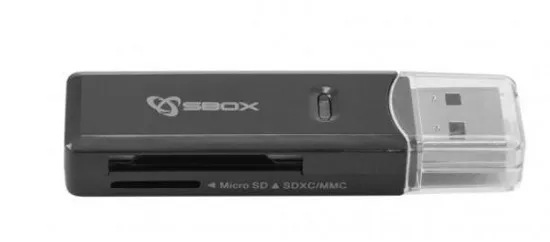 Card reader SBOX CR-01 za microSD/SD//MMC - USB 3.0 - Karlovac