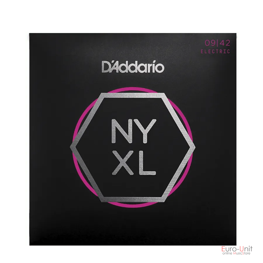 žice za gitaru el.d'addario nyxl0942 - slika 3