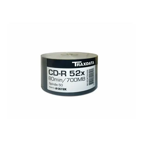 traxdata optički medij cd trx cd-r sp50 brand - slika 2
