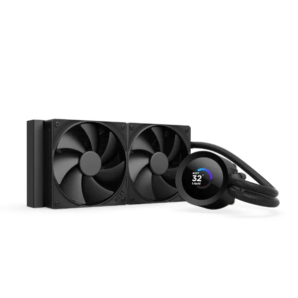 nzxt kraken plus 240 v2, crno vodeno hlađenje - slika 1