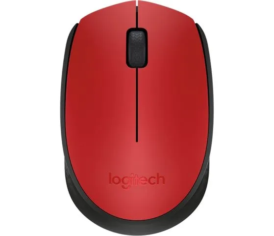 miš logitech m171 wireless - red - slika 3