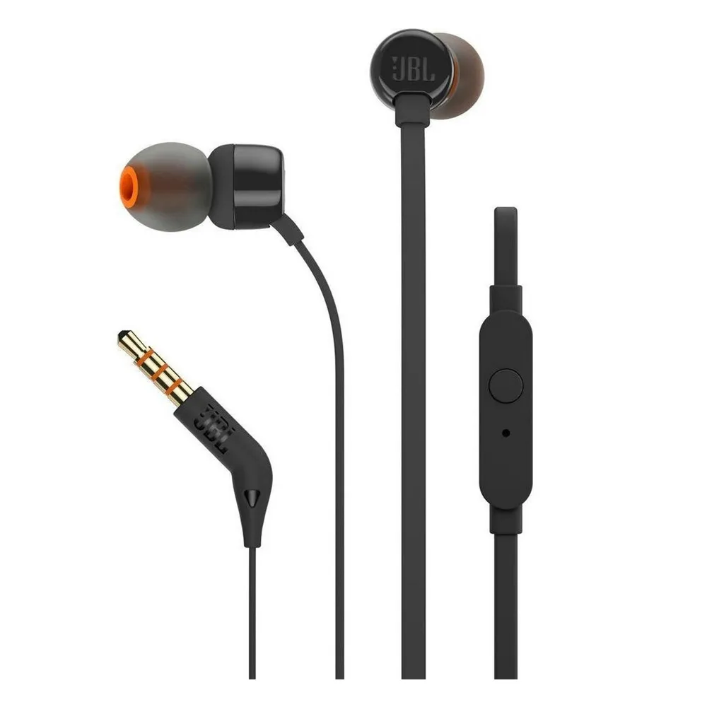slušalice+mikrofon jbl tune 110 black - slika 3