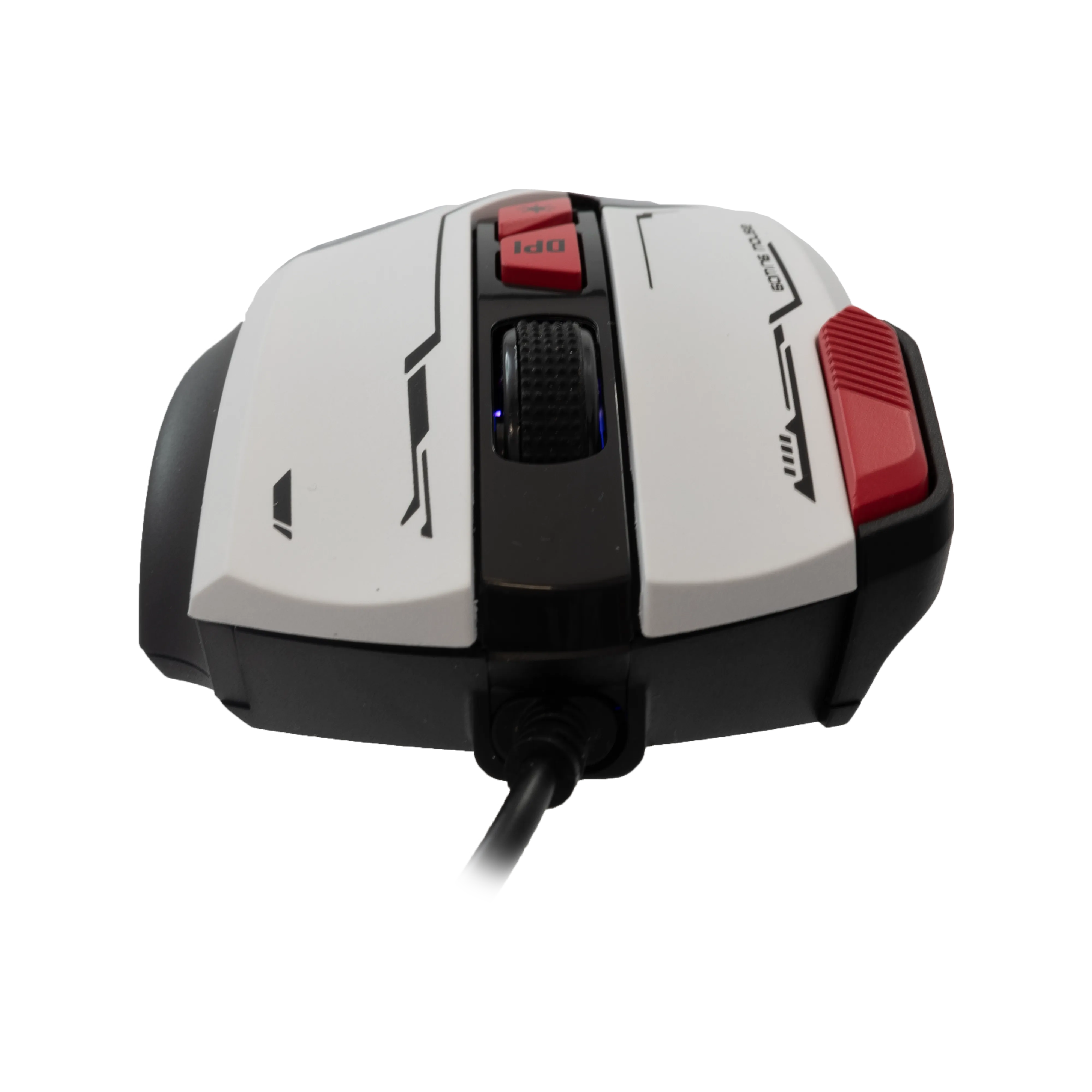 miš baracuda bgm-047 manta bijeli / 12.800 dpi - slika 8