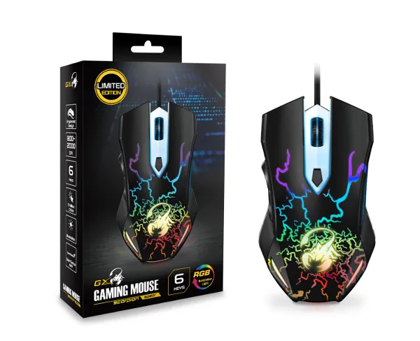 Genius Scorpion Spear, igraći miš, RGB LED, USB - Karlovac