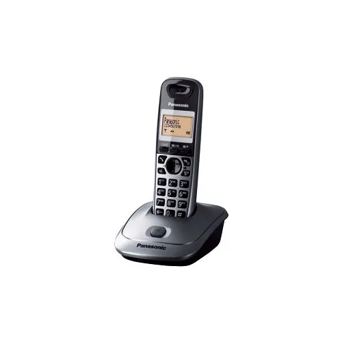 telefon panasonic kx-tg2511 bežični - sivi - slika 2