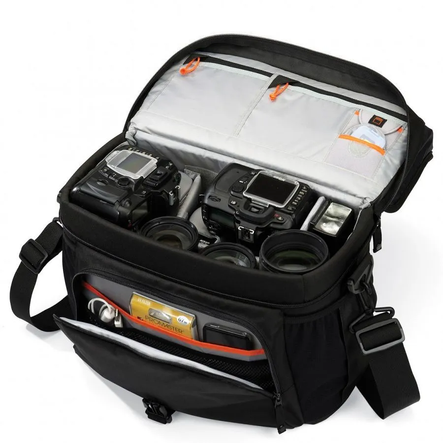 foto torba lowepro nova 200 aw ii black - slika 2