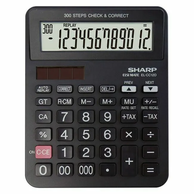 Kalkulator komercijalni 12 mjesta Sharp ELCC12D - Karlovac