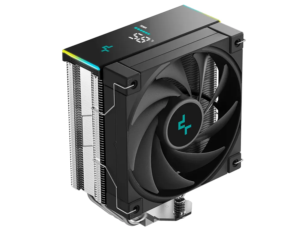 Cooler za procesor DEEPCOOL AK400 DIGITAL SE, 120mm, ARGB, LCD, crni - Karlovac