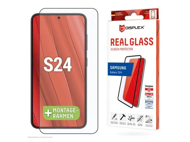 Oprema za mobitel Samsung Galaxy S24 Real Glass Full Cover Displex - Karlovac