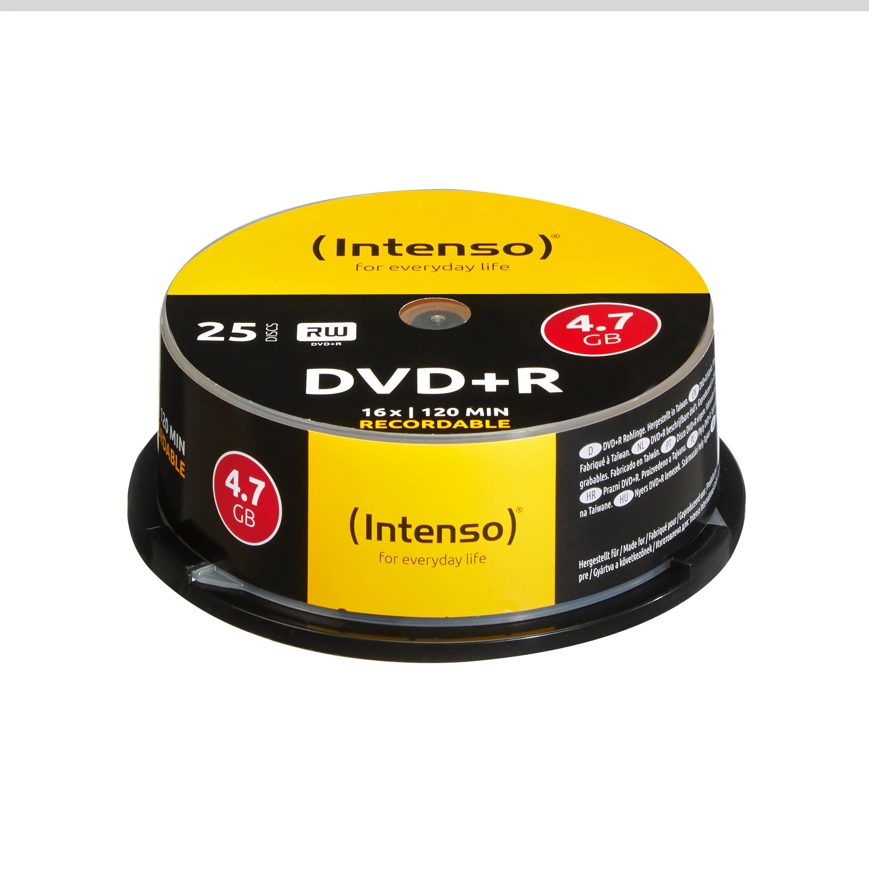DVD+R medij INTENSO 4.7GB 16x speed, Cake Box, 25/1 - Karlovac